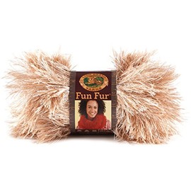 Lion Brand Yarn Company 1-Piece Fun Fur Yarn, Ginger by Lion Brand Yarn Company