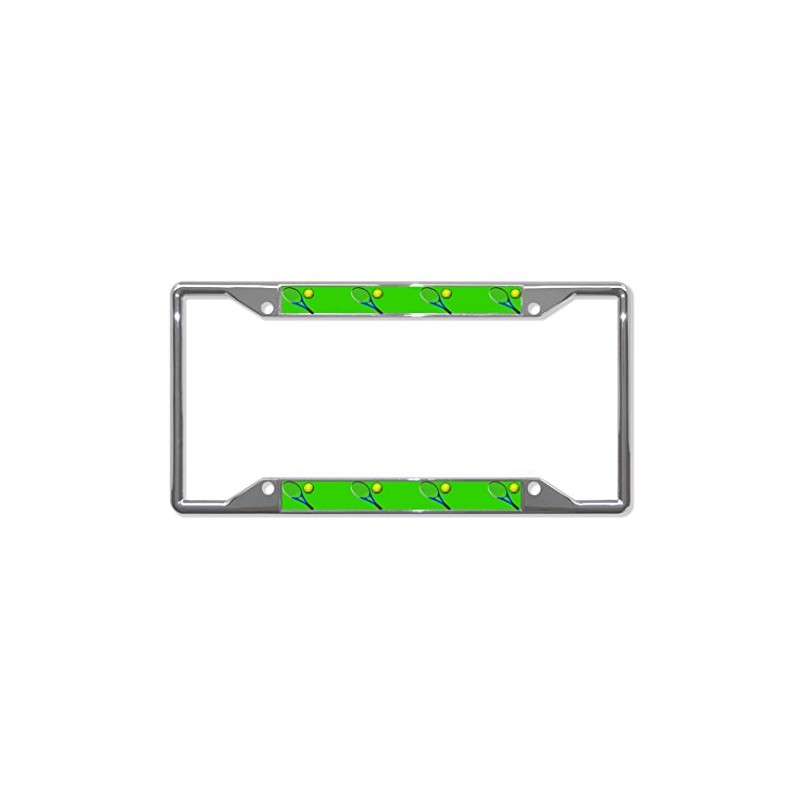 Fastasticdeals Tennis License Plate Frame Tag Holder Cover