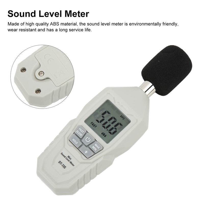 Sound Level Meter Mini LCD Digital Display Noise Measurement Environmental