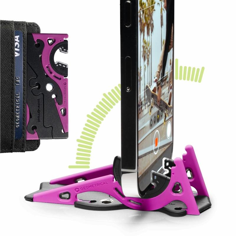 GEOMETRICAL Pocket Tripod PROv2 Universal Kit - Color: Matte-Black