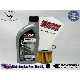 Cyclemax Semi Synthetic Oil Change Kit fits 2004-2025 Kawasaki KLX110R