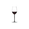 Riedel Fatto A Mano Riesling/Zinfandel Wine Glass, Black