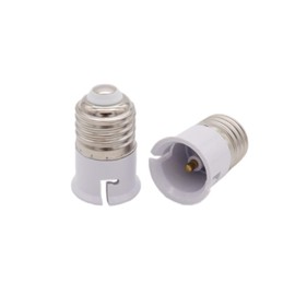 YCSSSD E26E27 to B22 Light Bulb Adapter Converter, E27/B22 to Socket Lamp Head Converter, Base Lamp Socket Adapter Bayonet to Screw Adapter Conversion Extender.6Pcs