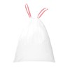 Waikas 1.2 Gallon Small Trash Bags Drawstring, Mini Garbage Bags,
