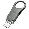 Silicon Power 64 GB Mobile C80 Dual Flash Drive for