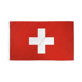 Flags Importer Switzerland 3x5ft Poly Flag, Multicolor