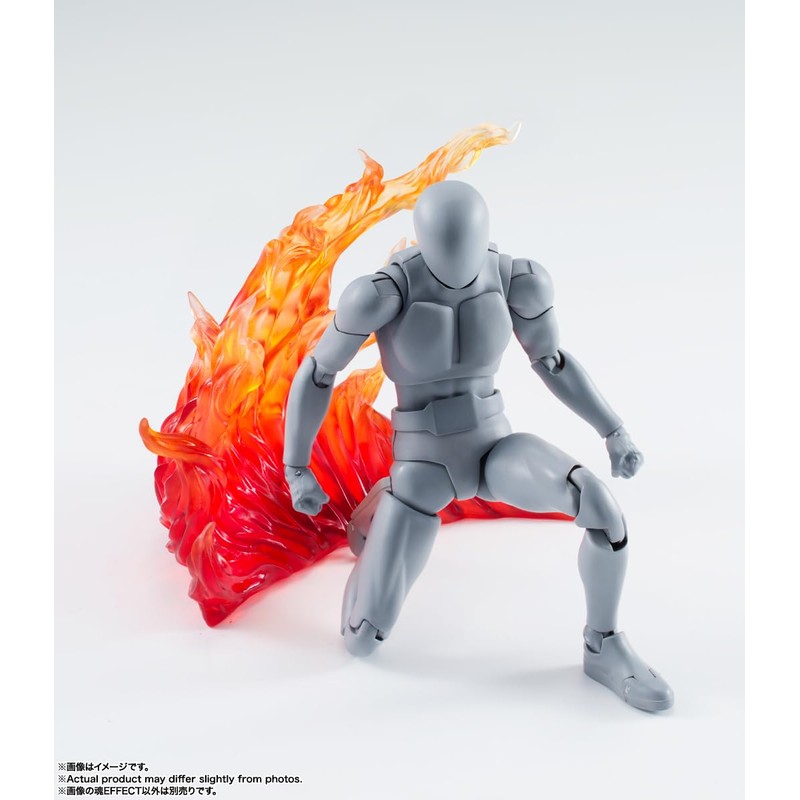 BANDAI SPIRITS Tamashii EFFECT BURNING FLAME RED Ver. for S.H.