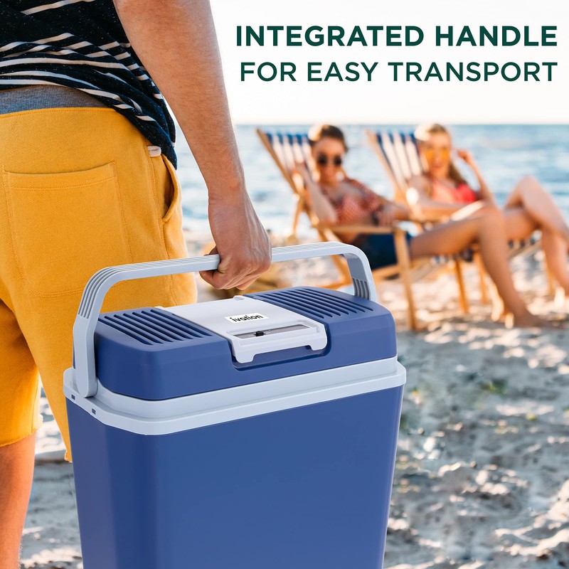 Ivation Electric Cooler & Warmer with Handle | 24 L
