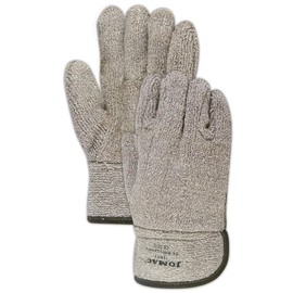 Wells Lamont Gloves 644HRL Jomac Unlined Terrycloth Heat-Resistant Glove, X-Large, Brown (Pack of 12)
