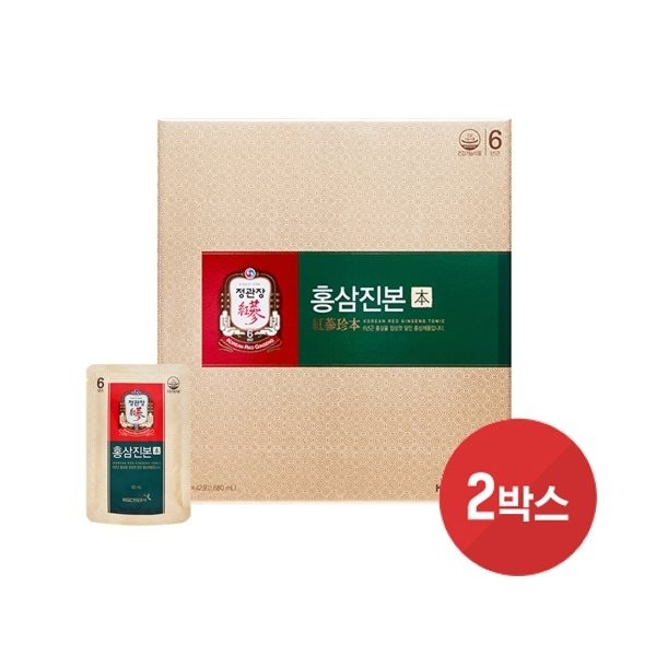 CheongKwanJang [Half Club/CheongKwanJang] Red Ginseng Jinbon (40mlx42 packs) 2 boxes, single item / 정관장 [하프클럽/정관장]홍삼진본 (40mlx42포) 2박스, 단품