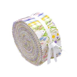 CraftsFabrics 20 x 100% Cotton Pre-Cut Fabric Strips for Kids Blankets, Scrapbooking, Sewing, Arts and Crafts, Patchwork, 2.5" x 44"