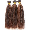 Giginger Jerry Curly Human Hair Bundles 16 18 20 Inch