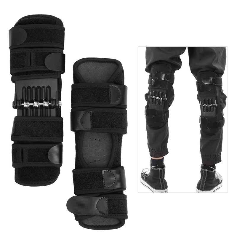 Knee Protection Booster Joint Support Pads Recovery Brace Spring Force