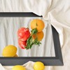 Amorho Black Bathroom Mirror, 24x36 Inch Thick Metal Framed Wall