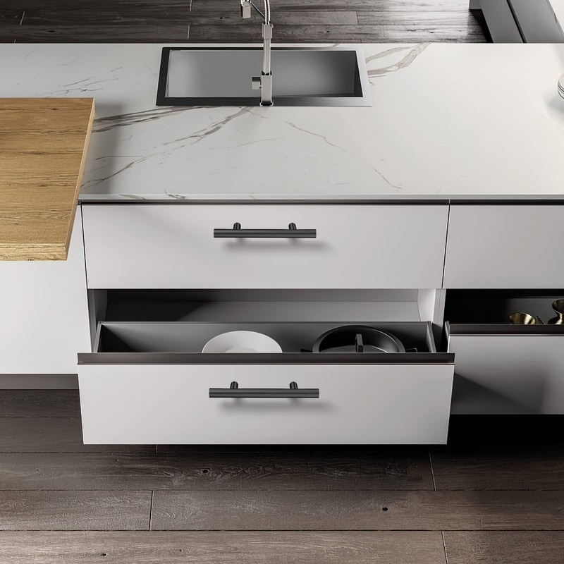 20 Pack 5" Length (3" Hole Center) Cabinet Handles Drawer