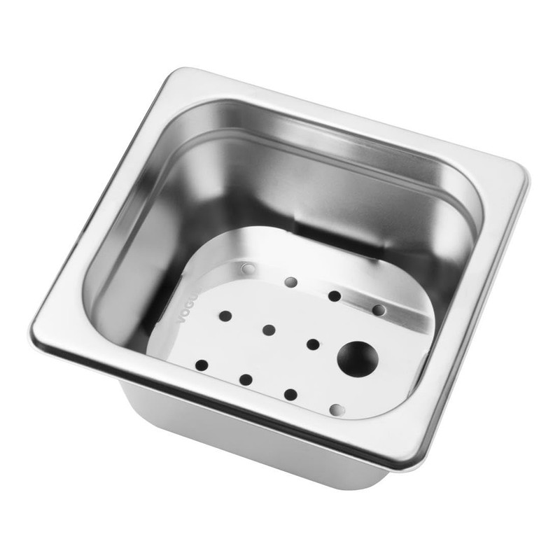 Vogue Stainless Steel GN Drainer Tray for GN 1/6