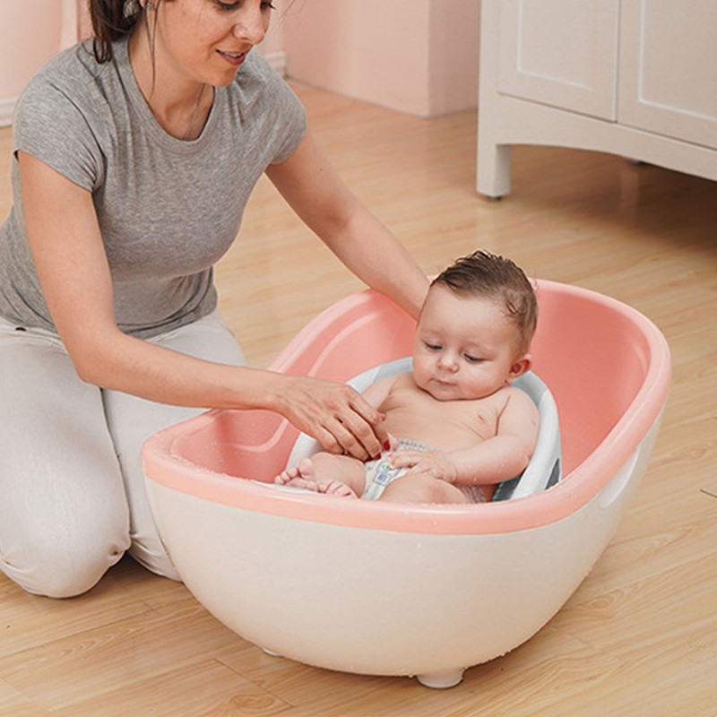Baby Bath Support Bath Tub Lying Support Slipless Shower Net