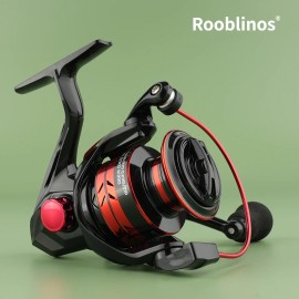 Roblinos RYG-E Handed Plastic Spinning Reel for Trolling Saltwater Freshwater Lake & Surf Fishing-Ultralight Catfish UseSpool Capacity: 3000 Series