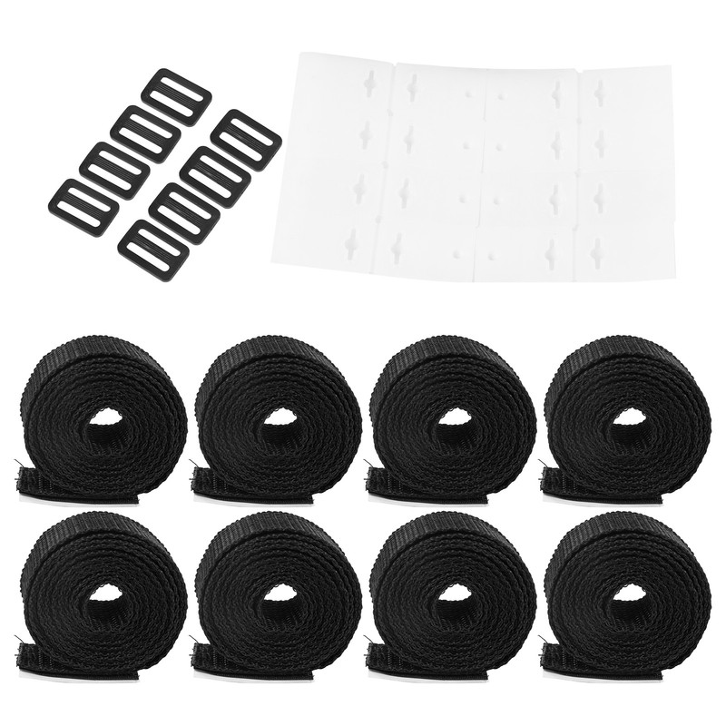 8 Sets Swimming Pool Roller Strap Solar Cover Reel Attachment