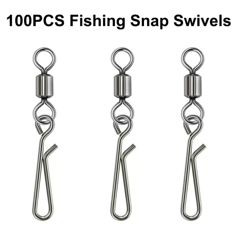 SEIWEI 2#, Quick Change Swivels Carp Fishing Terminal Tackle, Pack