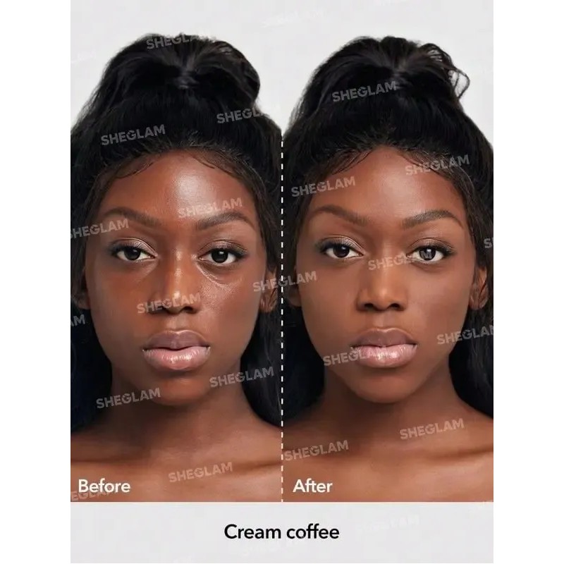 Sheglam Polvo Light Through Oil Control Acabado Mate Tono Cream