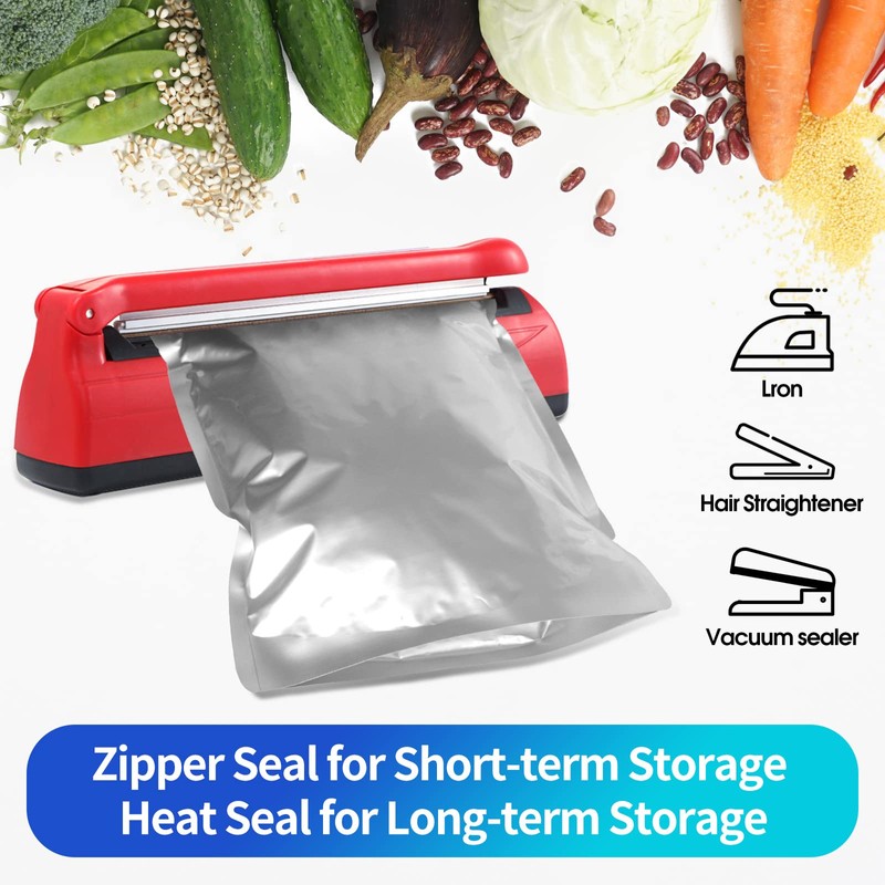 15 Mil 5 Gallon Mylar Bags for Food Storage with