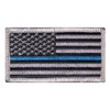 Rothco Thin Blue Line Police U.S. Flag Patch - Hook