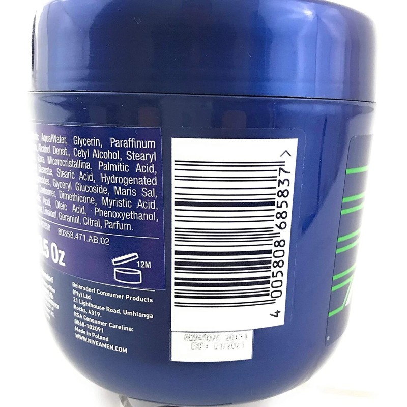 Nivea Men Max Hydration Body Cream for Normal Skin -