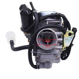 munirater 24mm Motorcycle Carburetor With Electric Choke Replacement for GY6 150cc Mopeds Scooters ATVs