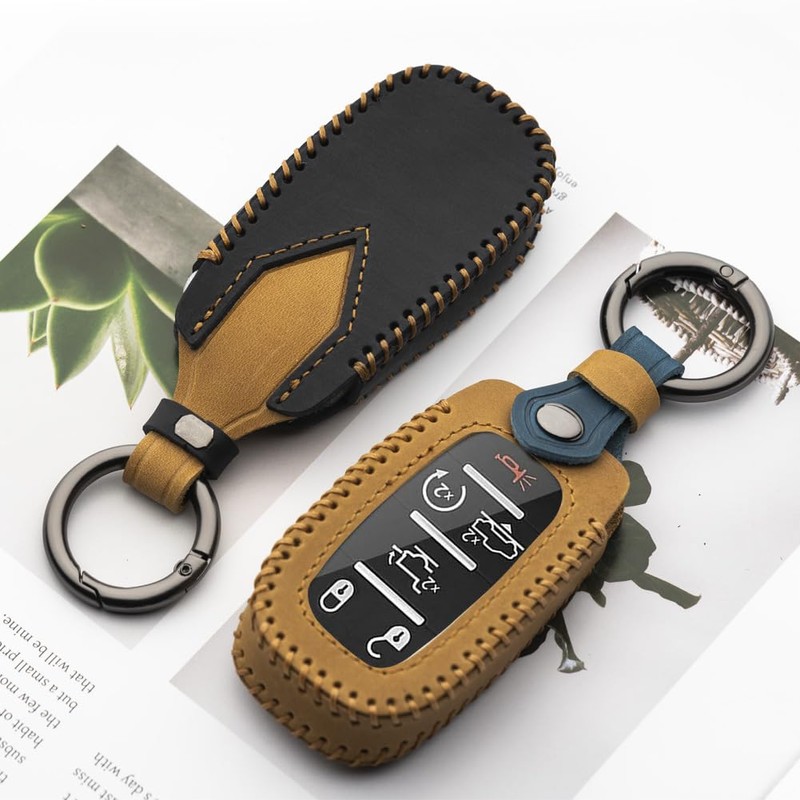 WTSHOPME Key Fob Cover Compatible for Dodge Ram Compatible for