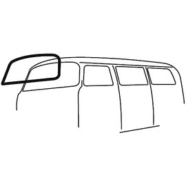 Windshield Seal W/Molding Groove Type 2 Bus, 1968-79 - Empi 98-8614 211-845-121D