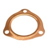 2pcs 2.5 inch Copper Header Collector Gaskets Reusable for SBC
