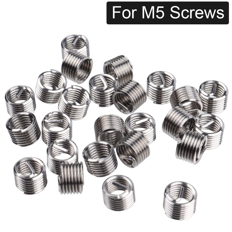 Wolfride M5 Thread Repair Kit M5 x 0.8mm Helicoil Insertion