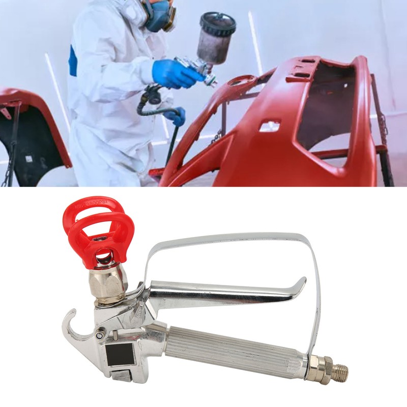 Airless Paint Spray Gun Aluminum Alloy High Efficiency Latex Paint