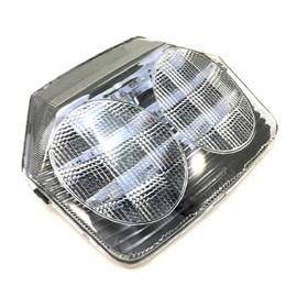Honda LED Tail Lamp Small Brake Turn Signal Light CB400SF VTEC3 CB1300 etc. Motorcycle Custom Parts (Clear Lens)