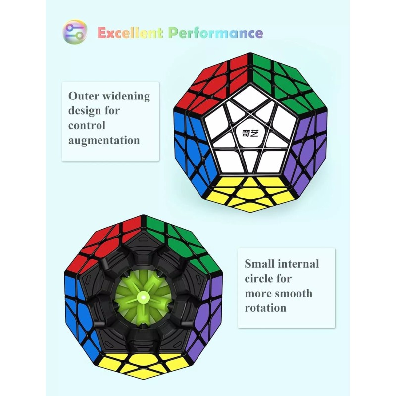 QIYI 12 Sided QiYi Megaminx QiHeng Speed Cube Magic Twist