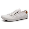 Cull4U Unisex NewRetro Low-Top Sneaker Shoe (Womens7.5Mens6,White)