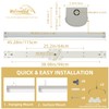 4FT LED Linear Strip Emergency Stairwell Light, 2 Watt Selectable,