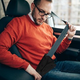 Pack of 2 Car Seat Belt Pads, Car Seat Belt, Children's Car Seat Belts, Adjustment Pads, Car Seat Belt Cushion, Removable, High-Quality Seat Belt Pad for Adults