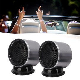 FEIP Car Mid-Range Speaker, Car Loudspeaker HIFI Technology Low Loss Treble Crossover Pure Sound for Car Modification