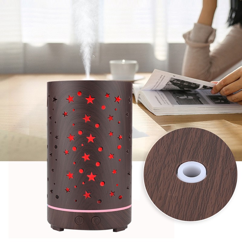 Desktop Humidifier Aroma Air Diffuser Aromatherapy Mist Humidifier With Night