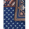 Prettystern Unisex Hand-Rolled Silk Neckerchief Silk Neckerchief Bandana Headscarf Small