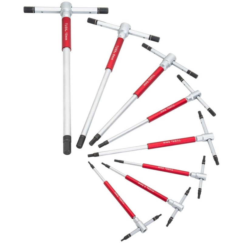 TUSK Spinning 3 way Speed Handle Hex Wrench Set 2mm,
