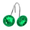 MitoVilla Green Shower Curtain Hooks Rings, Metal Shower Hooks for
