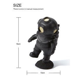 Amoy-Art Diver Figures Sculpture Modern Arts Statue Living Room Art Decor Polyresin Gift 19 cm