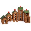 Wondertoys 530 Pcs Wooden Logs Set Ages 3+, Classic Building