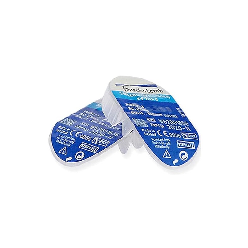 Bausch + Lomb SofLens 59 Monatslinsen, sphärische Kontaktlinsen, weich, 6