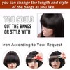 Human Hair Wig with Bang Wear and Go Glueless Wig