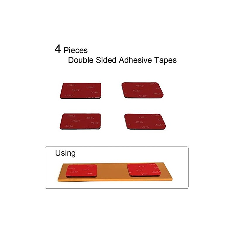 Nameplate Holder Wall or Door 2 Pack (2" x 10",