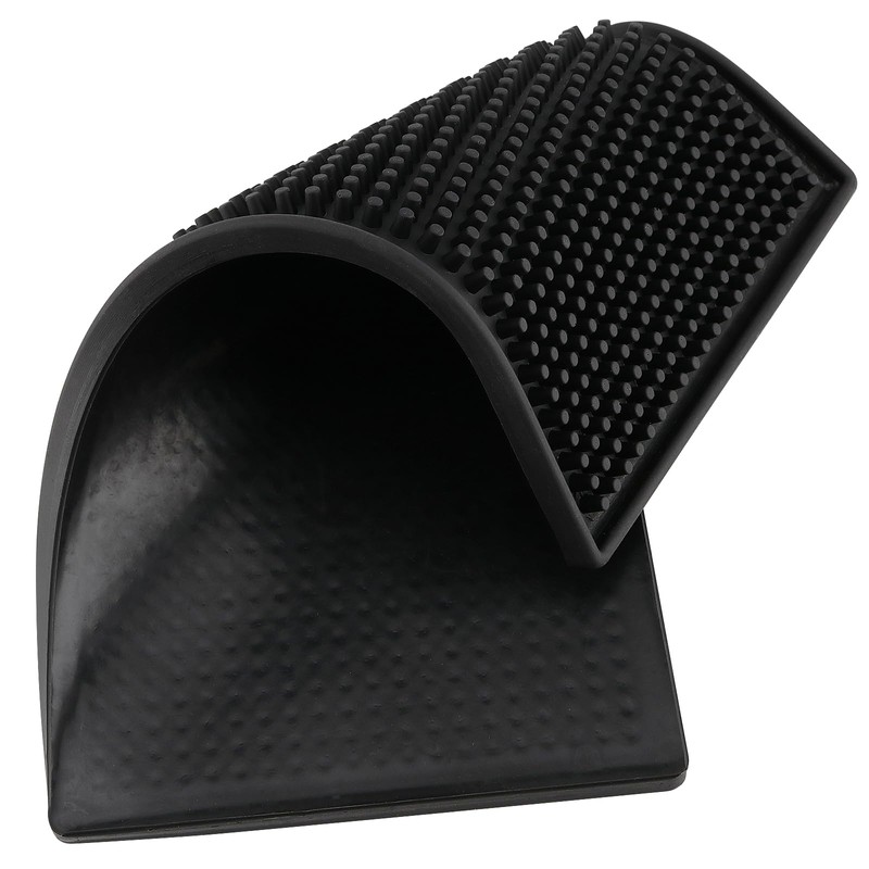 LEXININ 2 Pack 6 x 12 Inch Rubber Bar Mat,